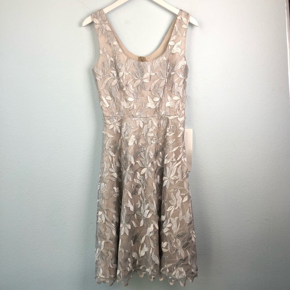 Anthropologie Korovilas floral embroidery dress